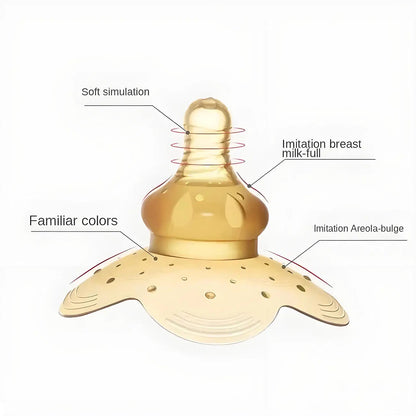 Tétine d'allaitement en silicone