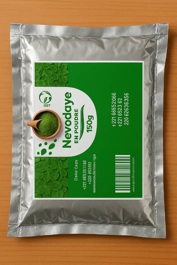 Poudre de Moringa 100% Naturelle – Énergie, Immunité & Bien-être