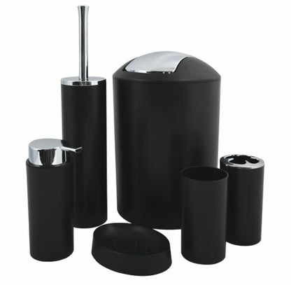 Accessoires de Salle de Bain Bathlux – 6 Pièces Design Moderne et Élégant