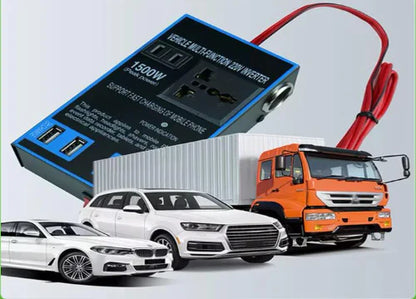Mini Onduleur de Voiture 1500W