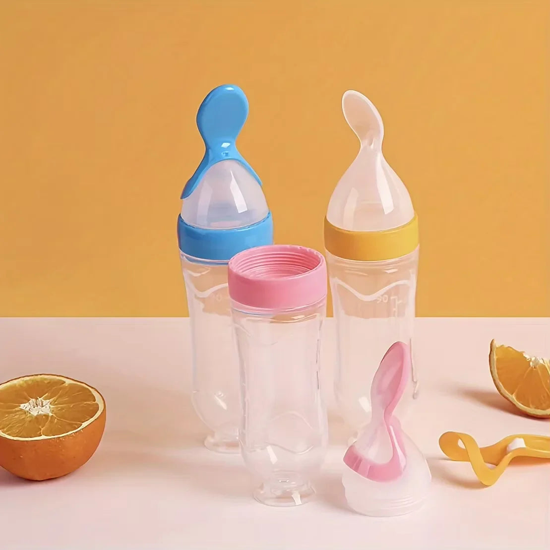 Coffret d’alimentation bébé en silicone – pratique et complet